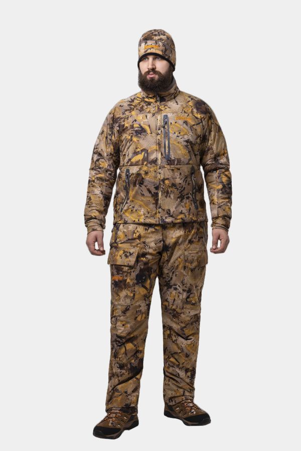 Костюм зимний Remington 3 в 1 Blizzard Yellow Waterfowl Honeycombs — изображение 11