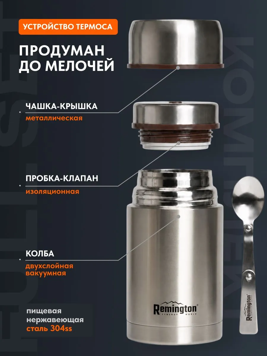 Термос Remington LunchMate 1000 Silver для еды — изображение 2